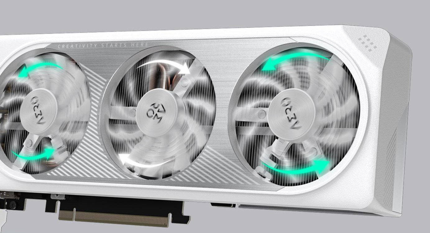 GIGABYTE GeForce RTX 4060 Ti AERO OC Graphics Card